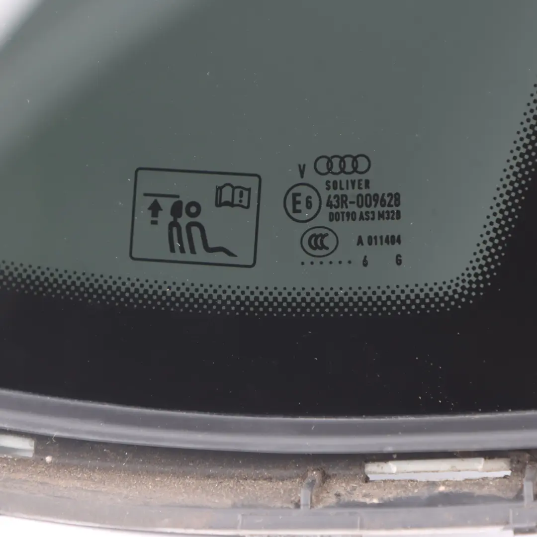 Audi A7 S7 4G8 Cristal Ventana Trasera Derecha Lado Cuarto AS3 - SKU 4G8845300AD - Número de pieza 4G8845300AD