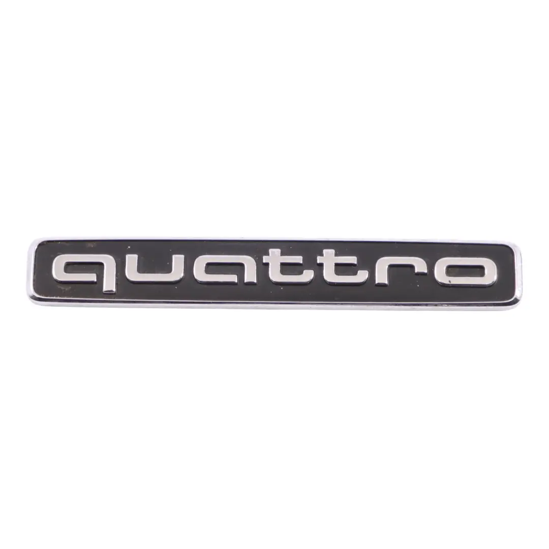 Audi A7 4G8 Rear Hatch Boot Lid Tailgate Lettering Quattro Label Badge - SKU 4G8853737 - Part number 4G8853737
