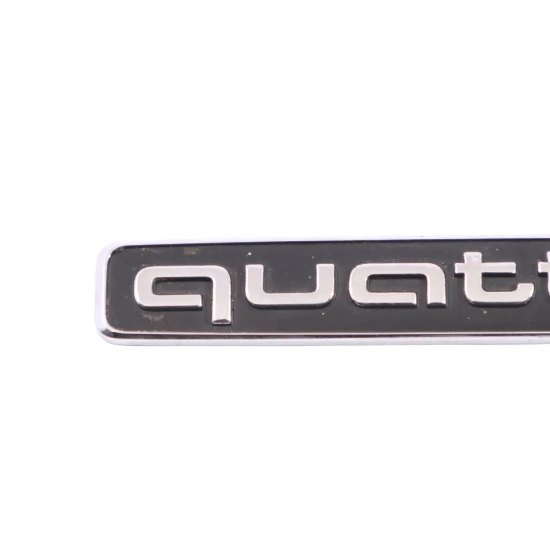 Audi A7 4G8 Tapa Maletero Trasero Tailgate Lettering Quattro Label - SKU 4G8853737 - Número de pieza 4G8853737