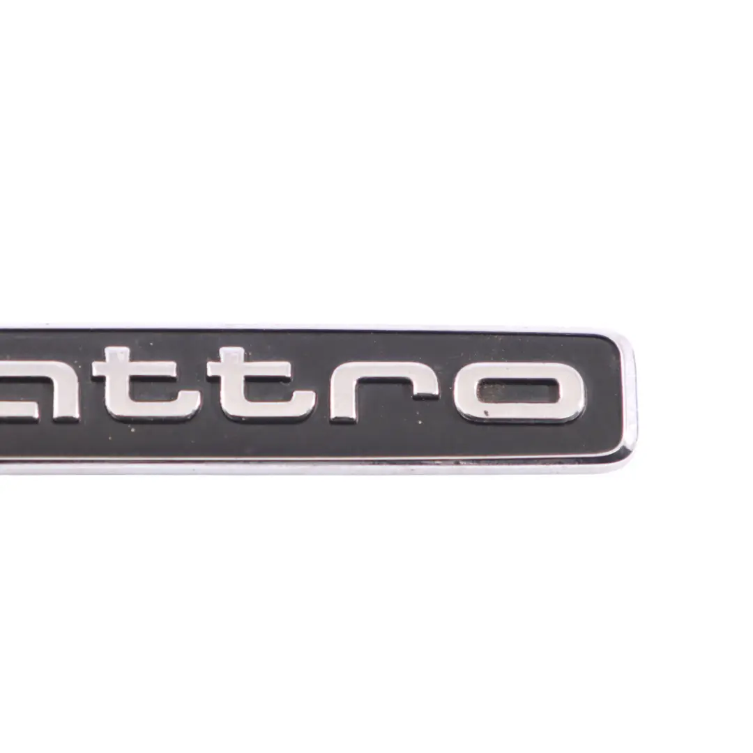 Audi A7 4G8 Rear Hatch Boot Lid Tailgate Lettering Quattro Label Badge - SKU 4G8853737 - Part number 4G8853737