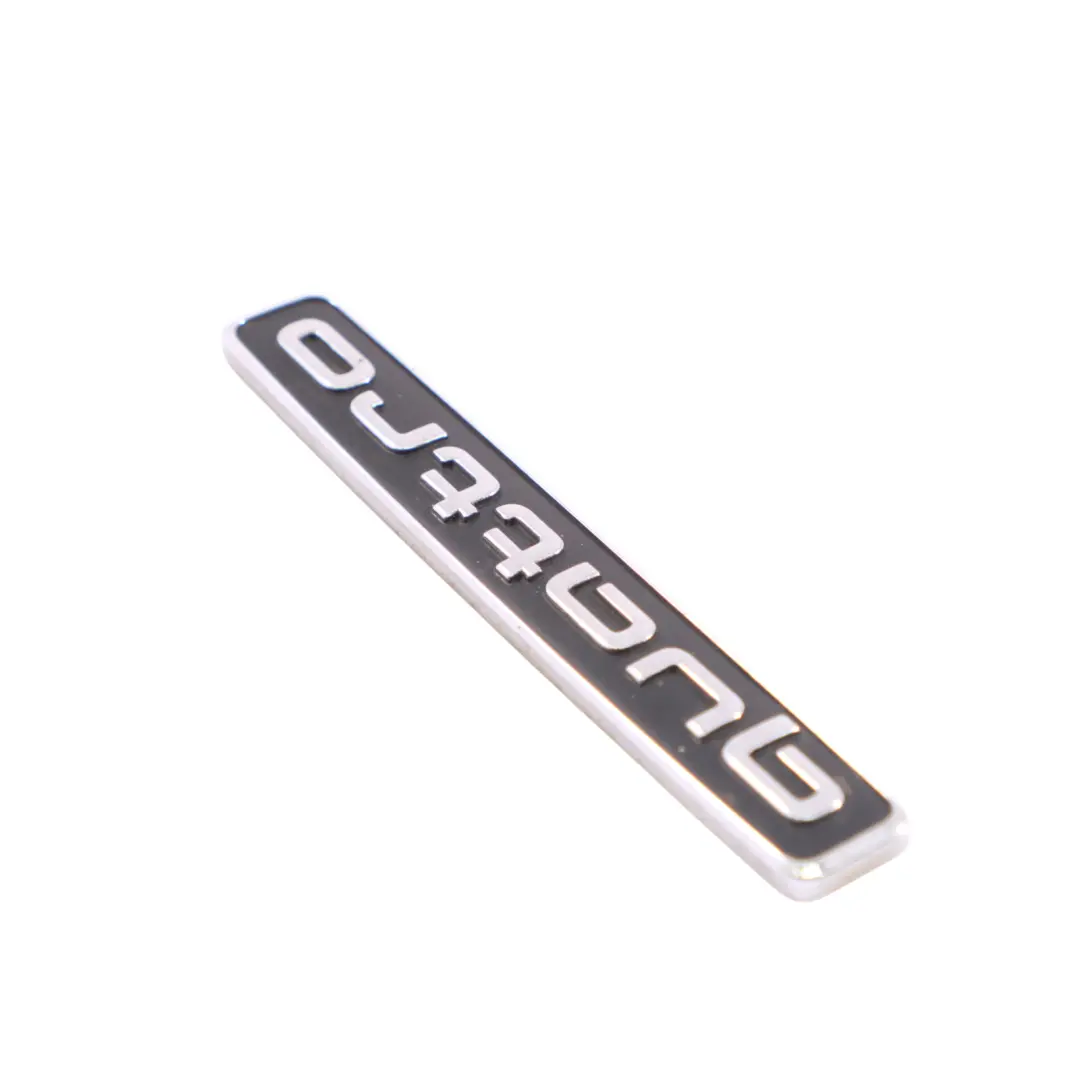 Audi A7 4G8 Rear Hatch Boot Lid Tailgate Lettering Quattro Label Badge - SKU 4G8853737 - Part number 4G8853737