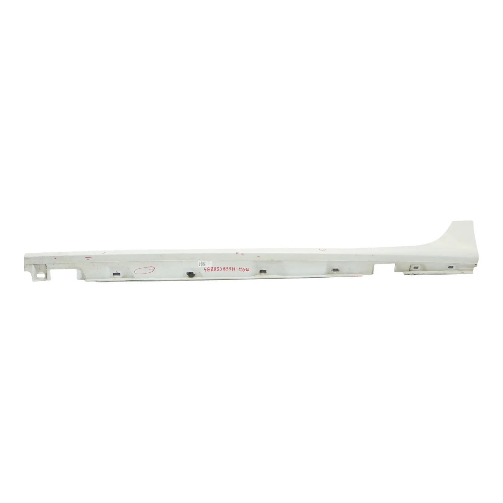 Audi A7 4G8 Cache De Seuil De Porte Latéral Gauche Glacier White S9R 4G8853855M