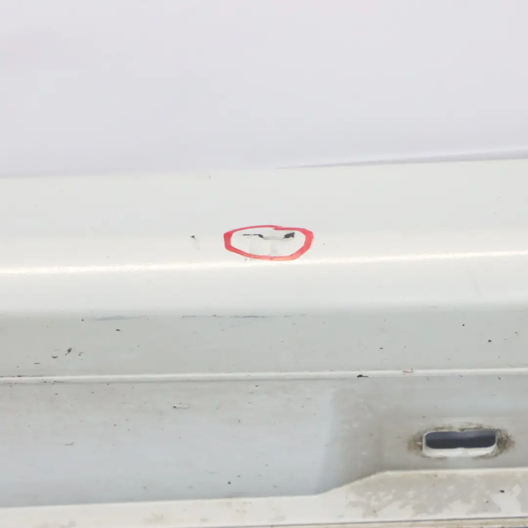 Audi A7 4G8 Side Skirt Door Sill Cover Left N/S Glacier White - S9R - SKU 4G8853855M-MGW - Part number 4G8853855M