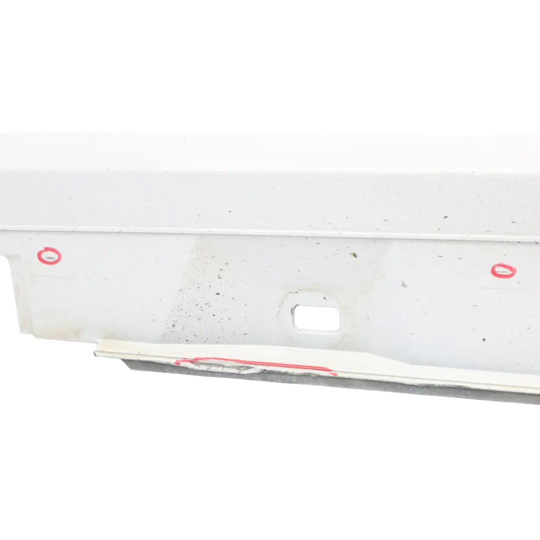 Audi A7 4G8 Gonna Porta Davanzale Copertura Destra Glacier White S9R - SKU 4G8853856M-MGW - Numero di parte 4G8853856M