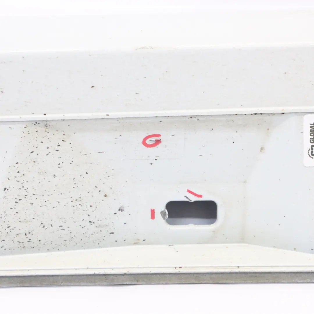 Audi A7 4G8 Gonna Porta Davanzale Copertura Destra Glacier White S9R - SKU 4G8853856M-MGW - Numero di parte 4G8853856M
