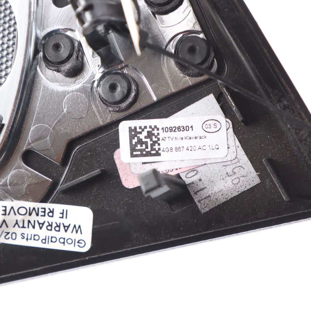 4G8 Garniture De Panneau De Porte Arrière Droite pour Audi A7 à propos du numéro de pièce 4G8867420AC Audi A7 4G8 Garniture De Panneau De Porte Arrière Droite - SKU 4G8867420AC - Numéro de pièce 4G8867420AC