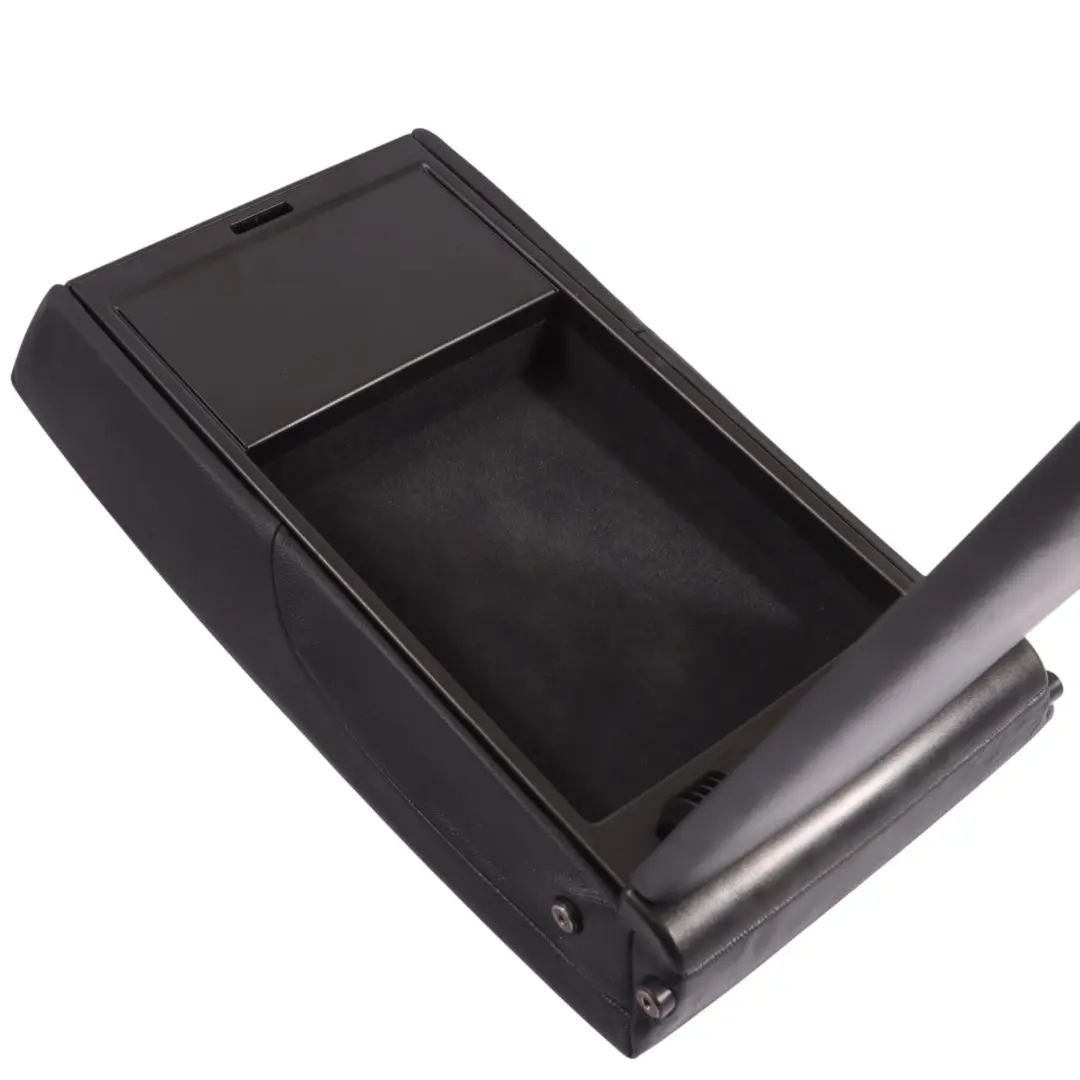 Audi A6 C7 Centre Console Armrest Black Leather Arm Rest - SKU 4G8885875K - Part number 4G8885875K