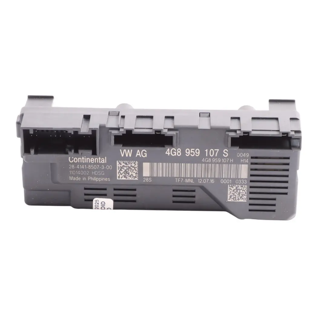Audi A7 4G8 Sportback Electric Tailgate Bootlid Control Unit Module - SKU 4G8959107S - Part number 4G8959107S