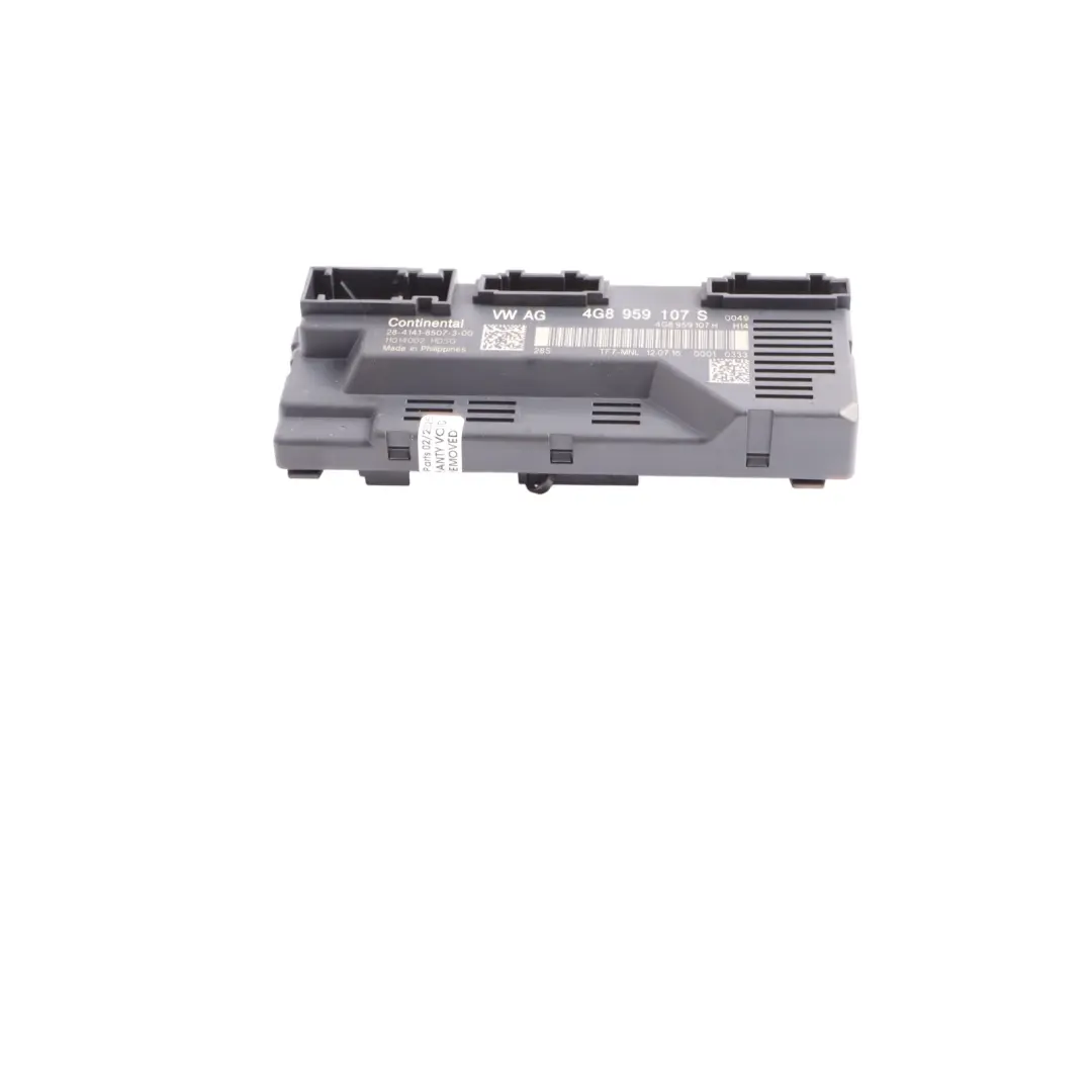 Audi A7 4G8 Sportback Module De Commande Du Hayon Électrique - SKU 4G8959107S - Numéro de pièce 4G8959107S