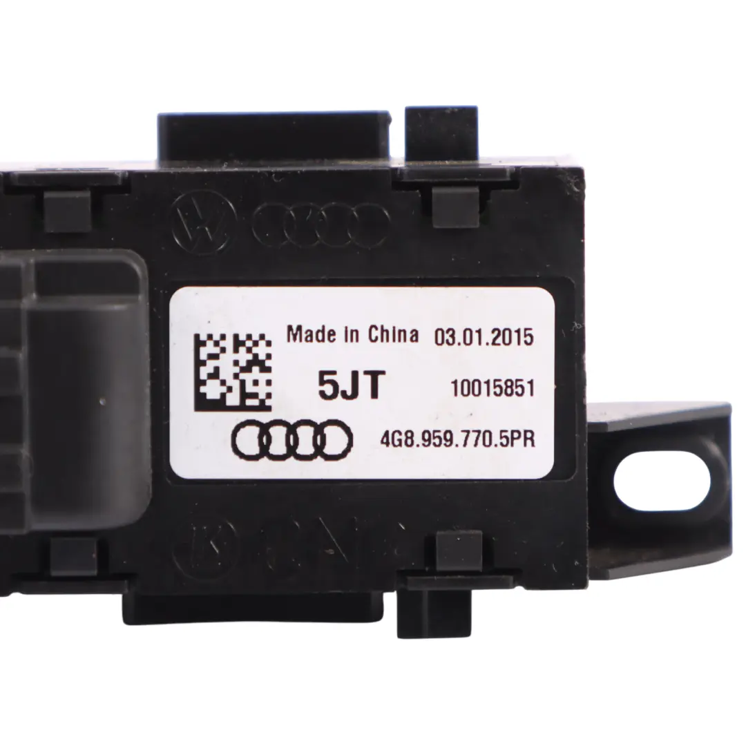Door Card Seat Switch Audi A6 C7 A7 4G Front Memory Right O/S to with Part number 4G89597705PR Door Card Seat Switch Audi A6 C7 A7 4G Front Memory Right O/S - SKU RHD-4G89597705PR - Part number 4G89597705PR