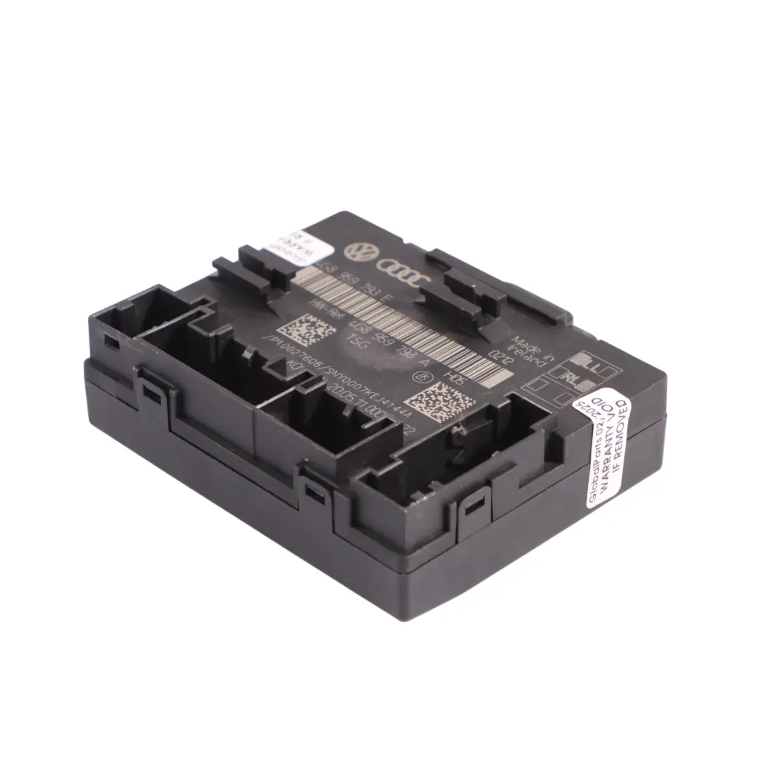 Audi A6 C7 Front Door Control Module Unit ECU Driver's Side - SKU 4G8959793E - Part number 4G8959793E