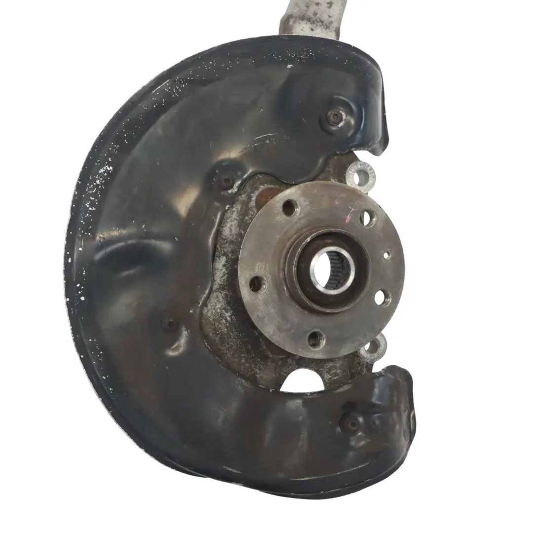 Audi A8 4H Wheel Carrier Front Left N/S Wheel Hub Holder Brake Disc Plate - SKU 4H0407241M - Part number 4H0407241M