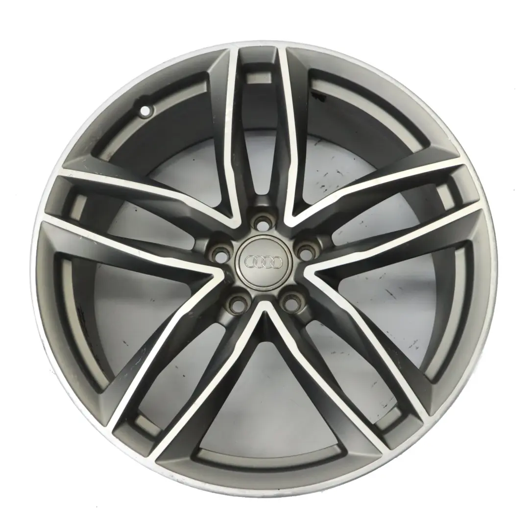 Cerchio Lega 20" 9J ET:37 Star Spoke per Audi A7 C7 4G A8 4H con numero di parte 4H0601025BS Audi A7 C7 4G A8 4H Cerchio Lega 20" 9J ET:37 Star Spoke - SKU 4H0601025BS-1 - Numero di parte 4H0601025BS