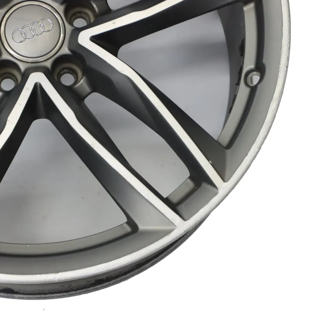 Audi A7 4G A8 4H Jante Alliage Bicolore 20" 9J ET:37 Rayons Étoile - SKU 4H0601025BS-2 - Numéro de pièce 4H0601025BS