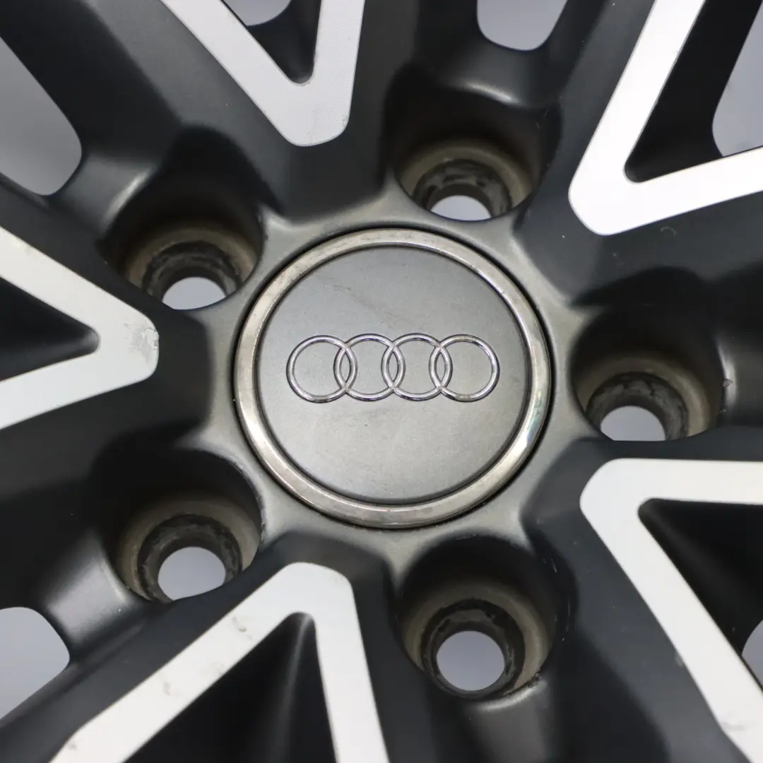 Audi A7 4G A8 4H Jante Alliage Bicolore 20" 9J ET:37 Rayons Étoile - SKU 4H0601025BS-2 - Numéro de pièce 4H0601025BS