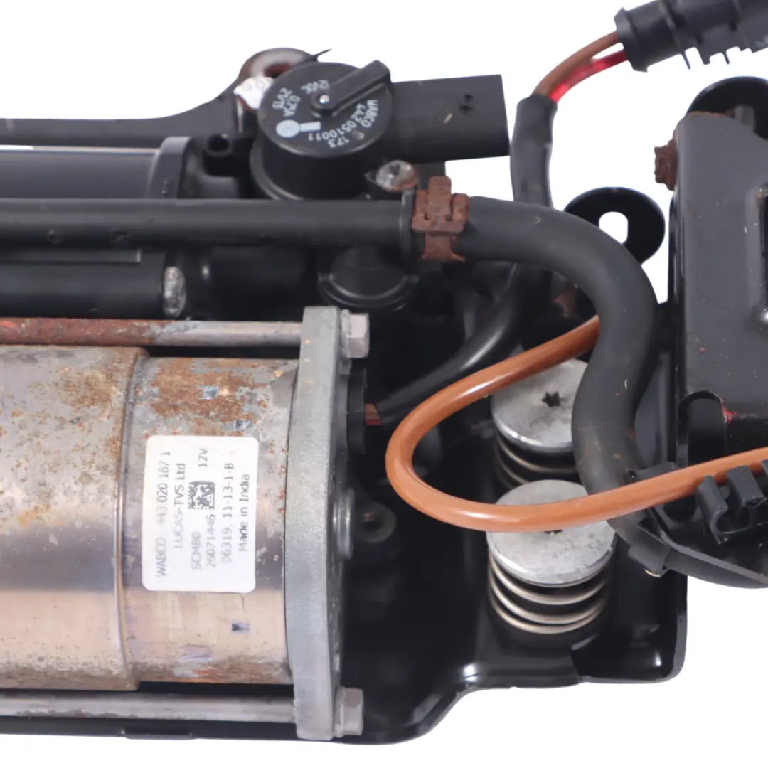 Audi A8L 4H 3.0 TDI CDTA Unité compression suspension pneumatique - SKU 4H0616005C - Numéro de pièce 4H0616005C