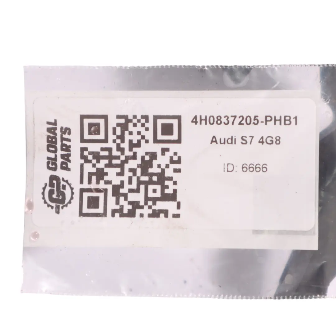 Audi RS6 C7 Türgriff Hinten Links Außen Griff Phantom Schwarz - Z9Y - SKU 4H0837205-PHB1 - Teilenummer 4H0837205