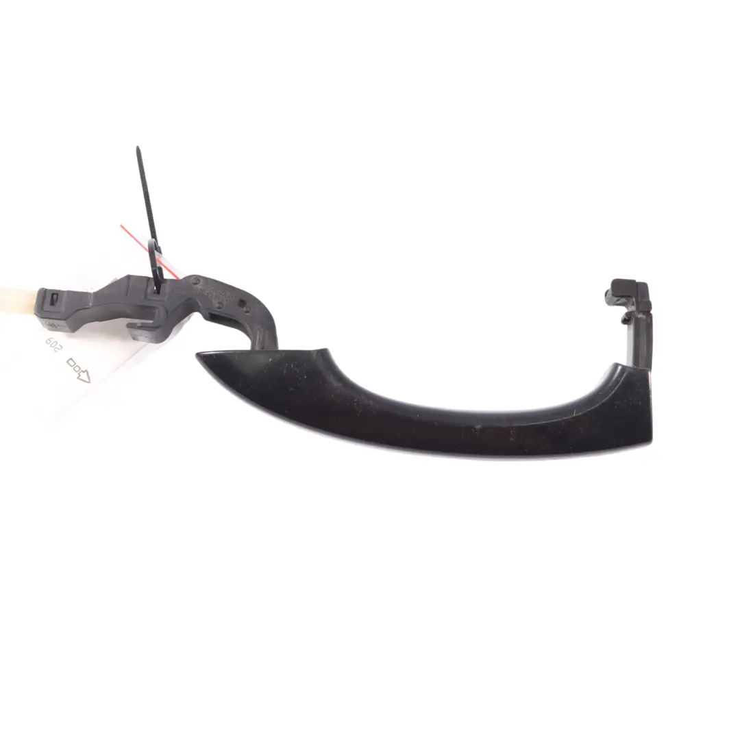 Audi RS6 C7 Rear Left N/S Exterior Door Handle Outside Grab Phantom Black - Z9Y - SKU 4H0837205-PHB1 - Part number 4H0837205