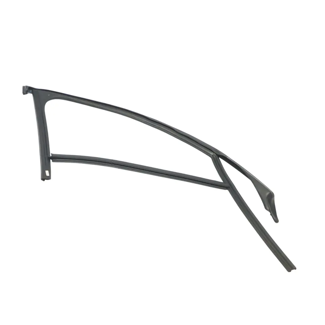 Audi A8L 4H Window Guide Seal Gasket Left N/S Front Door Rubber Strip - SKU 4H0837439D - Part number 4H0837439D
