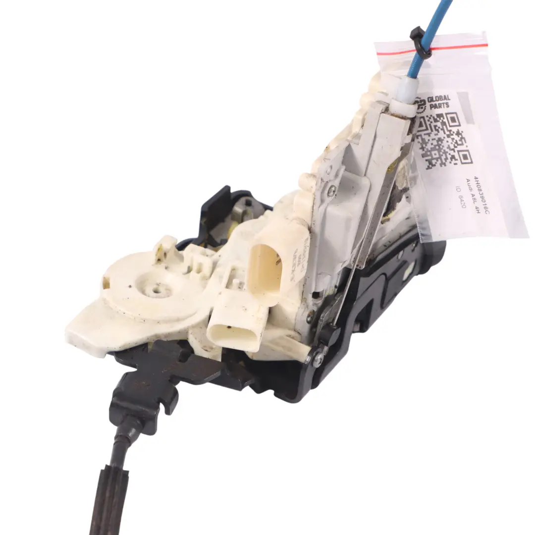 A8L 4H Door Lock Rear Right O/S Latch Catch Actuator Audi - SKU 4H0839016C - Part number 4H0839016C