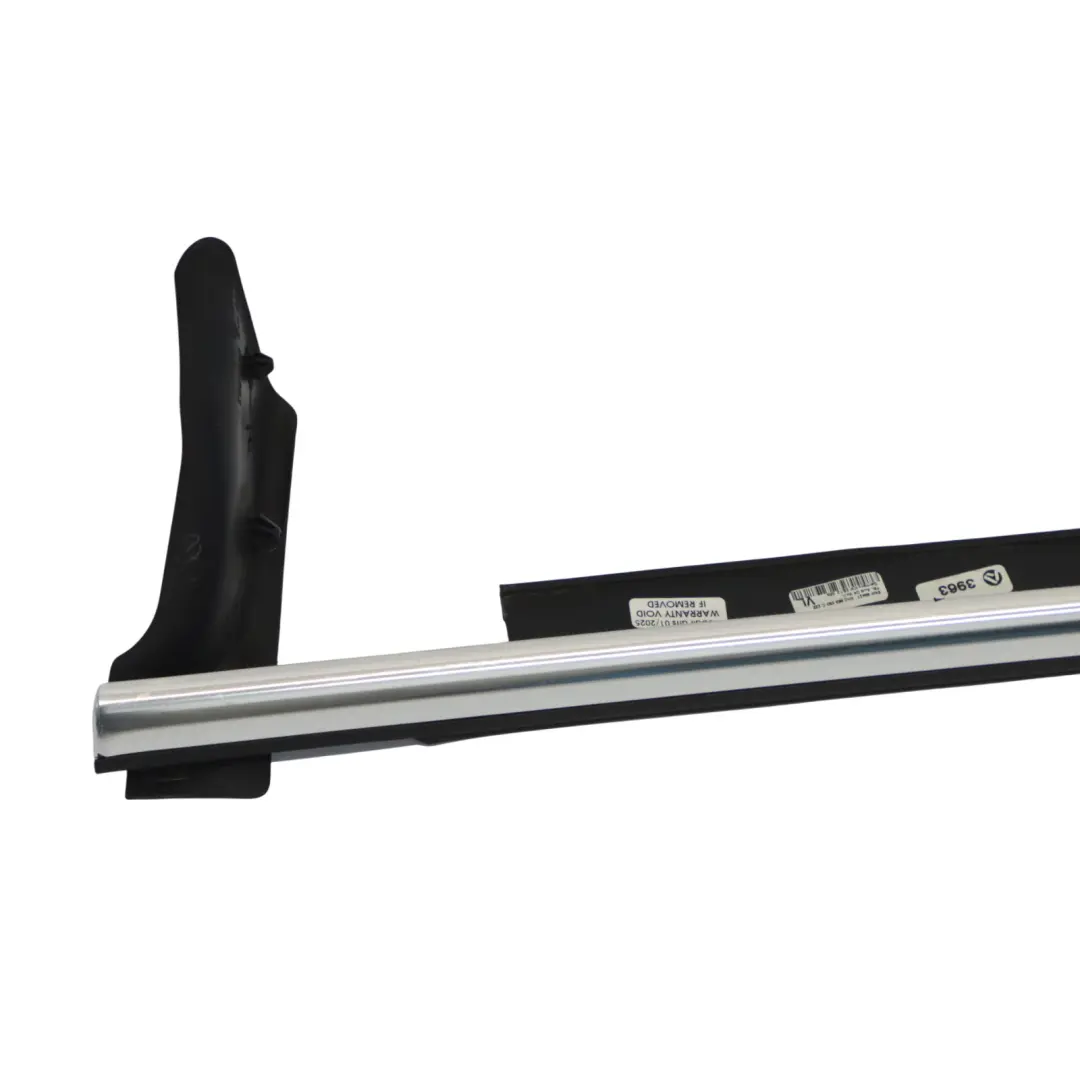 Audi A8L 4H Joint Vitre porte avant gauche gaine garniture chrome - SKU 4H0853283C - Numéro de pièce 4H0853283C