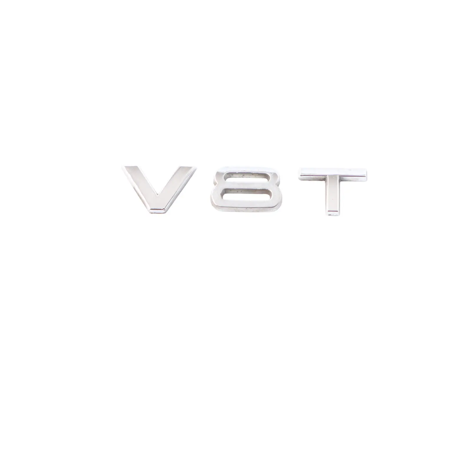 Audi A8L 4H Emblema Insignia Aleta Lateral V8T Cromado 4H0853601