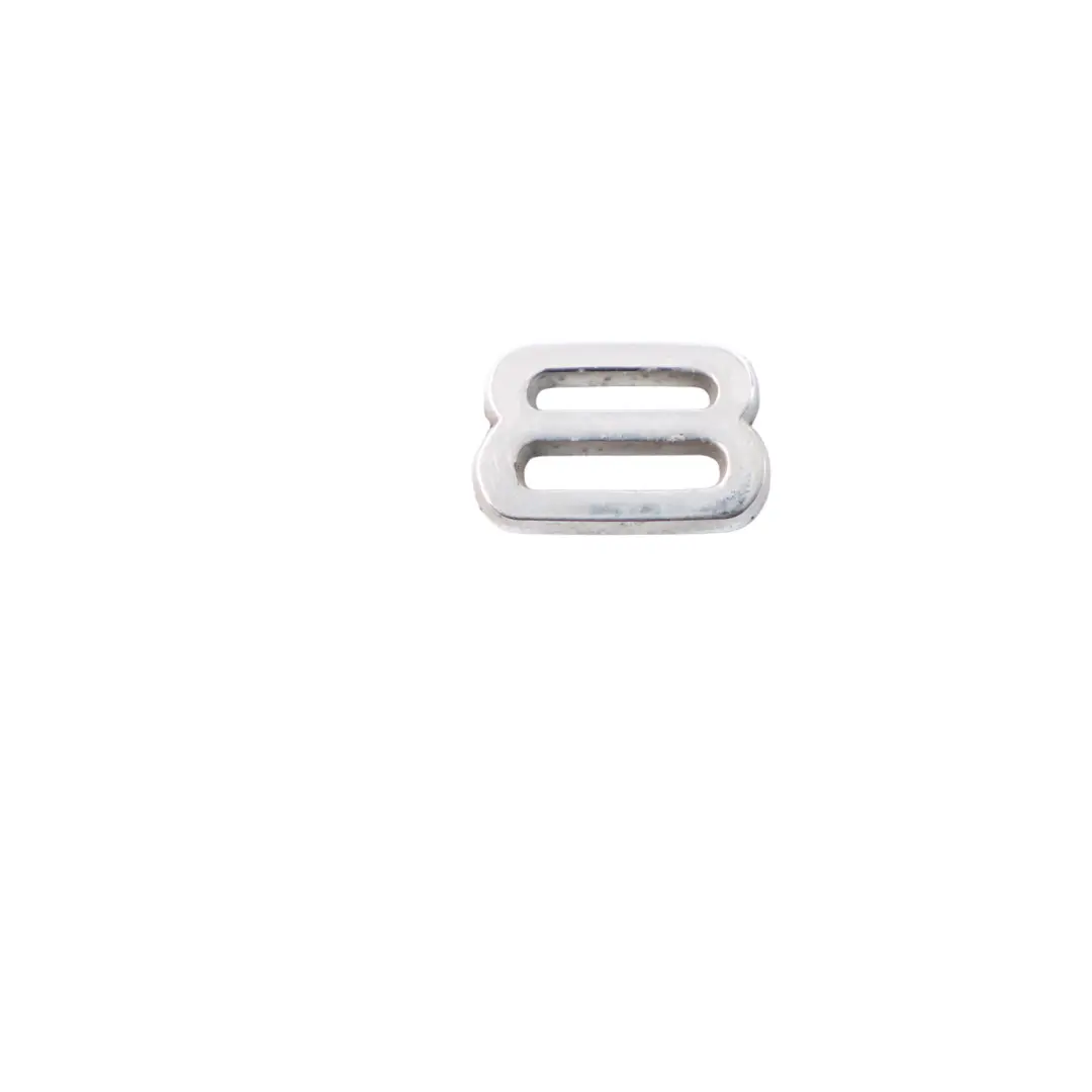 Audi A8L 4H Emblema Insignia Aleta Lateral V8T Cromado - SKU 4H0853601 - Número de pieza 4H0853601