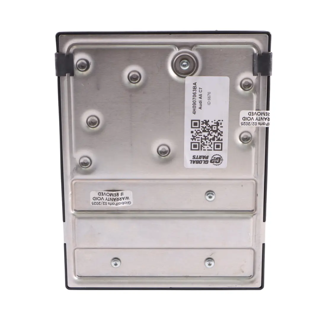 Audi A6 C7 Onboard Supply BCM Body Control Module Unit ECU - SKU 4H0907063BA - Part number 4H0907063BA