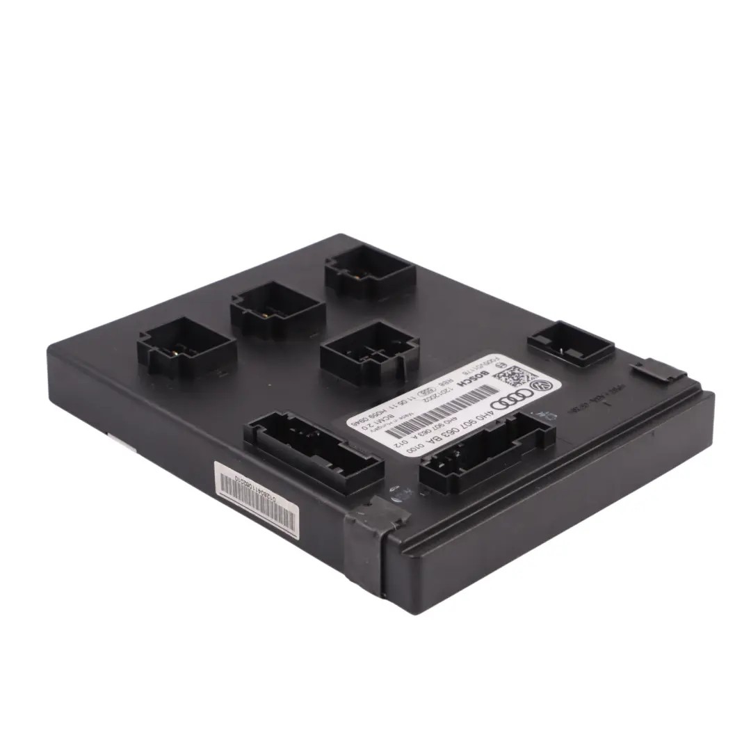 Audi A6 C7 Module Commande Carrosserie BCM Alimentation Embarquée - SKU 4H0907063BA - Numéro de pièce 4H0907063BA