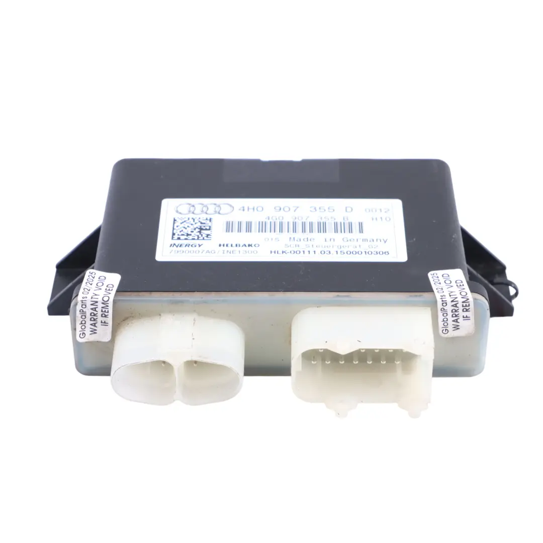Audi A7 4G A8L 4H Ad Blue Control Module Unit ECU - SKU 4H0907355D - Part number 4H0907355D