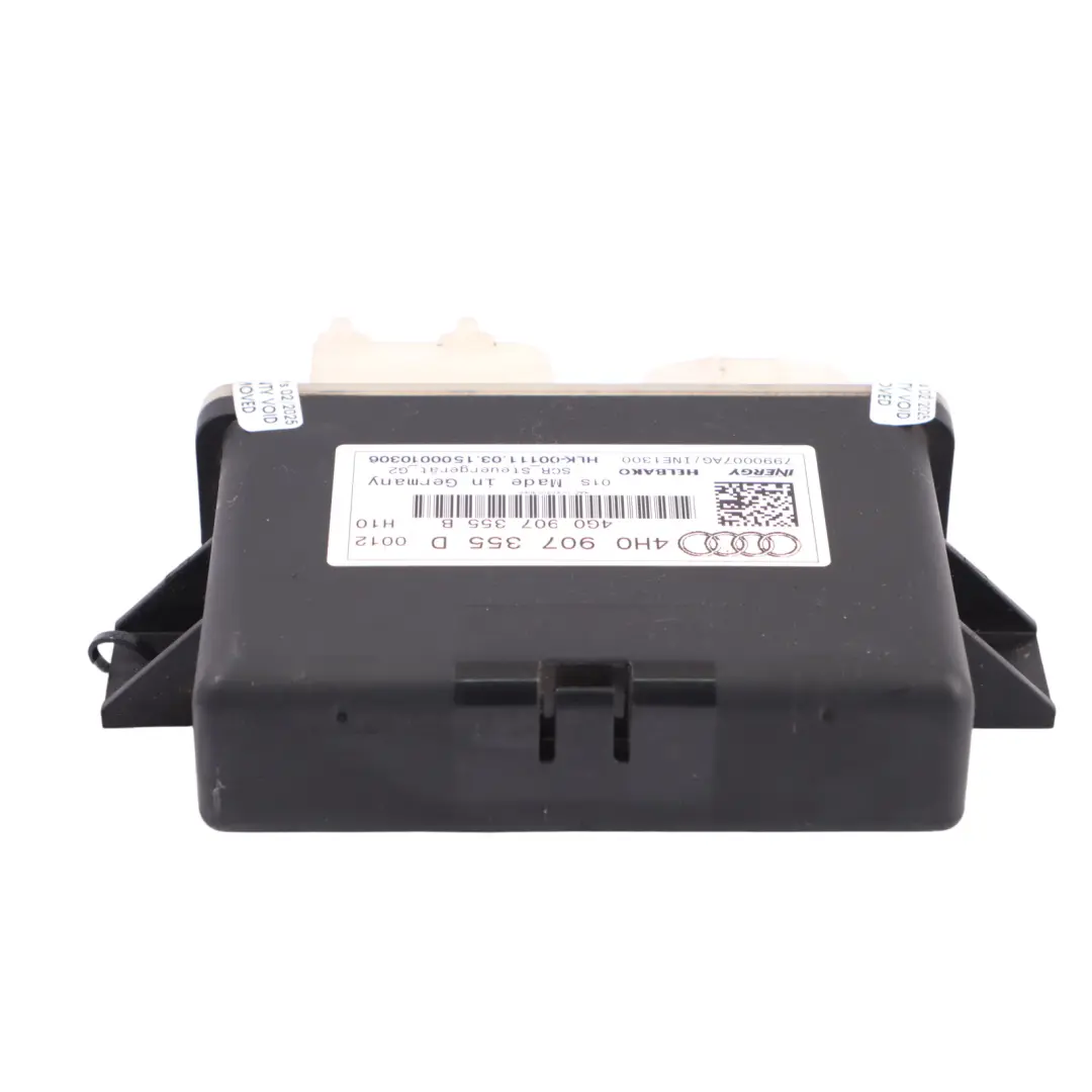 A8L 4H Ad Blu Modulo Di Controllo Unità ECU per Audi A7 4G con numero di parte 4H0907355D Audi A7 4G A8L 4H Ad Blu Modulo Di Controllo Unità ECU - SKU 4H0907355D - Numero di parte 4H0907355D