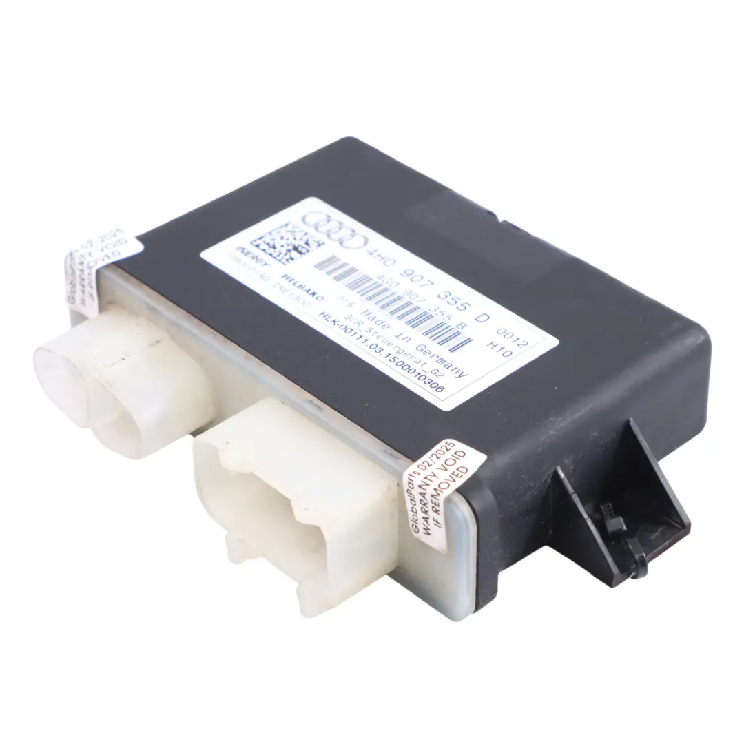 Audi A7 4G A8L 4H Ad Blue Unidad De Módulo De Control ECU - SKU 4H0907355D - Número de pieza 4H0907355D