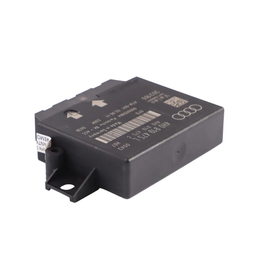 PDC Módulo De Control Distancia Aparcamiento Unidad ECU para Audi A6 C7 con número de pieza 4H0919475L Audi A6 C7 PDC Módulo De Control Distancia Aparcamiento Unidad ECU - SKU 4H0919475L - Número de pieza 4H0919475L