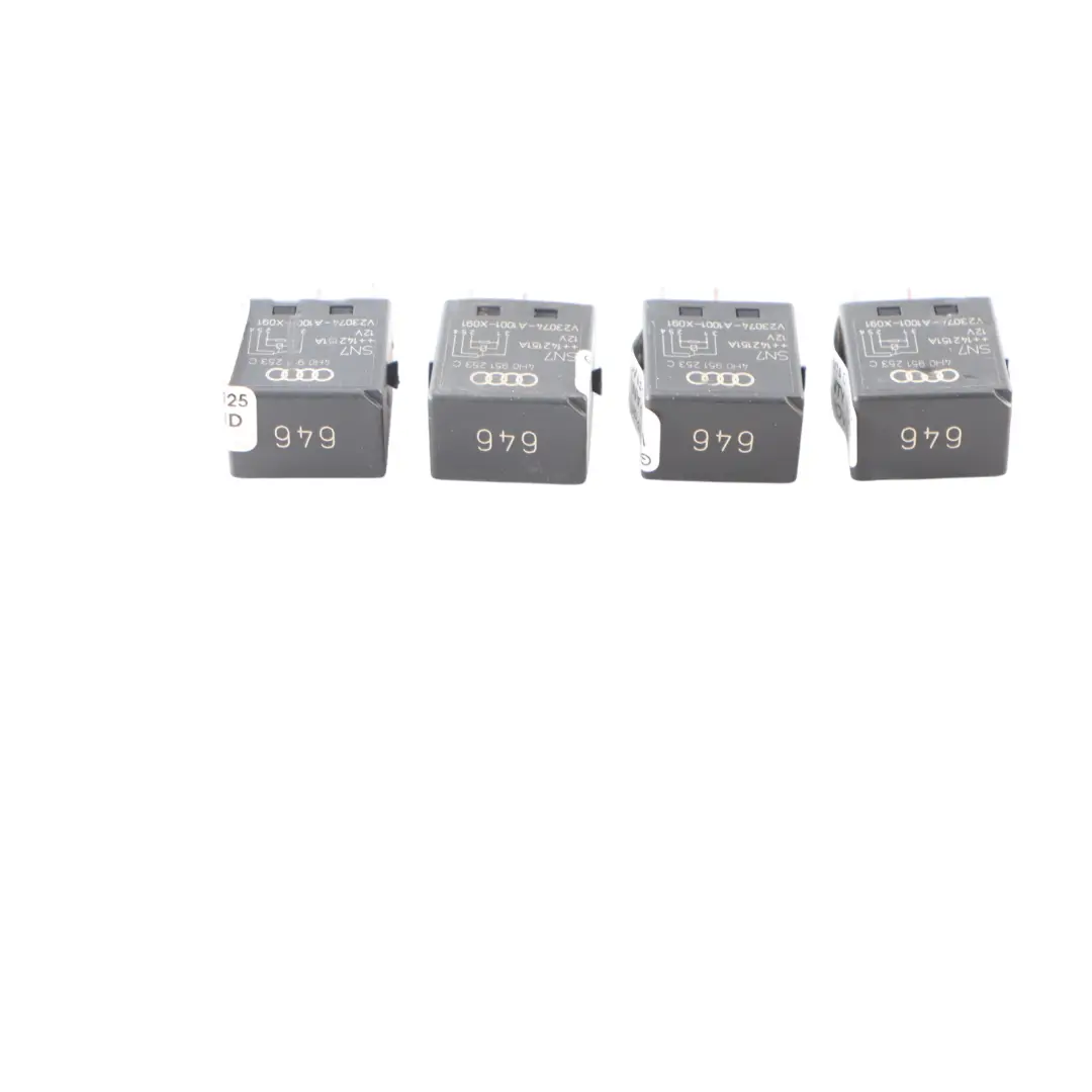 Seat Skoda Audi VW Polo 6R Mehrzweck Steuermodul Relais 4 Pin 646 - SKU 4H0951253C-1 - Teilenummer 4H0951253C