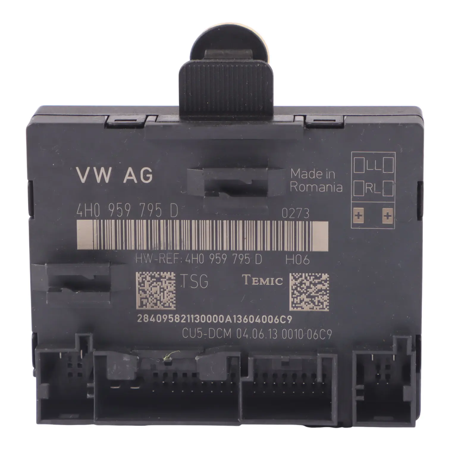 Audi A8L 4H Rear Door Module Control Unit Left Right N/O/S 4H0959795D