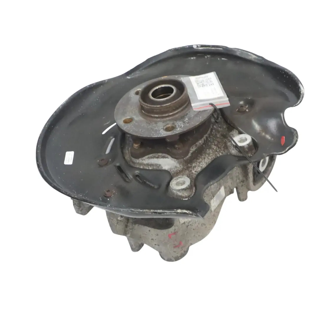 Audi A8 4H Support de roue arrière gauche Support de moyeu de roue Plaque - SKU 4H0505431D - Numéro de pièce 4H4521101F
