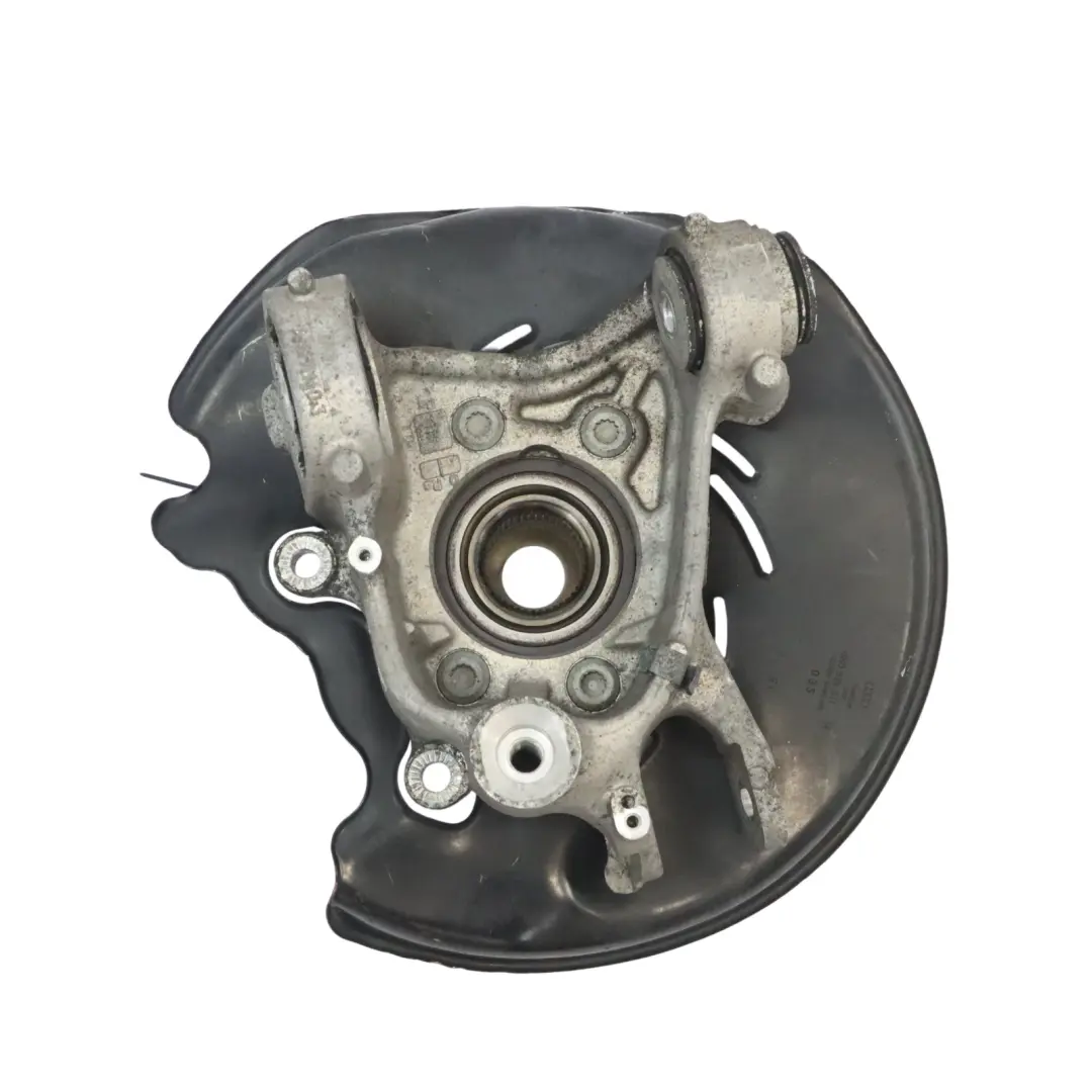 Radträger hinten links Radnabenhalterung Bremsscheibe Teller für Audi A8 4H mit Teilenummer 4H4521101F Audi A8 4H Radträger hinten links Radnabenhalterung Bremsscheibe Teller - SKU 4H0505431D - Teilenummer 4H4521101F