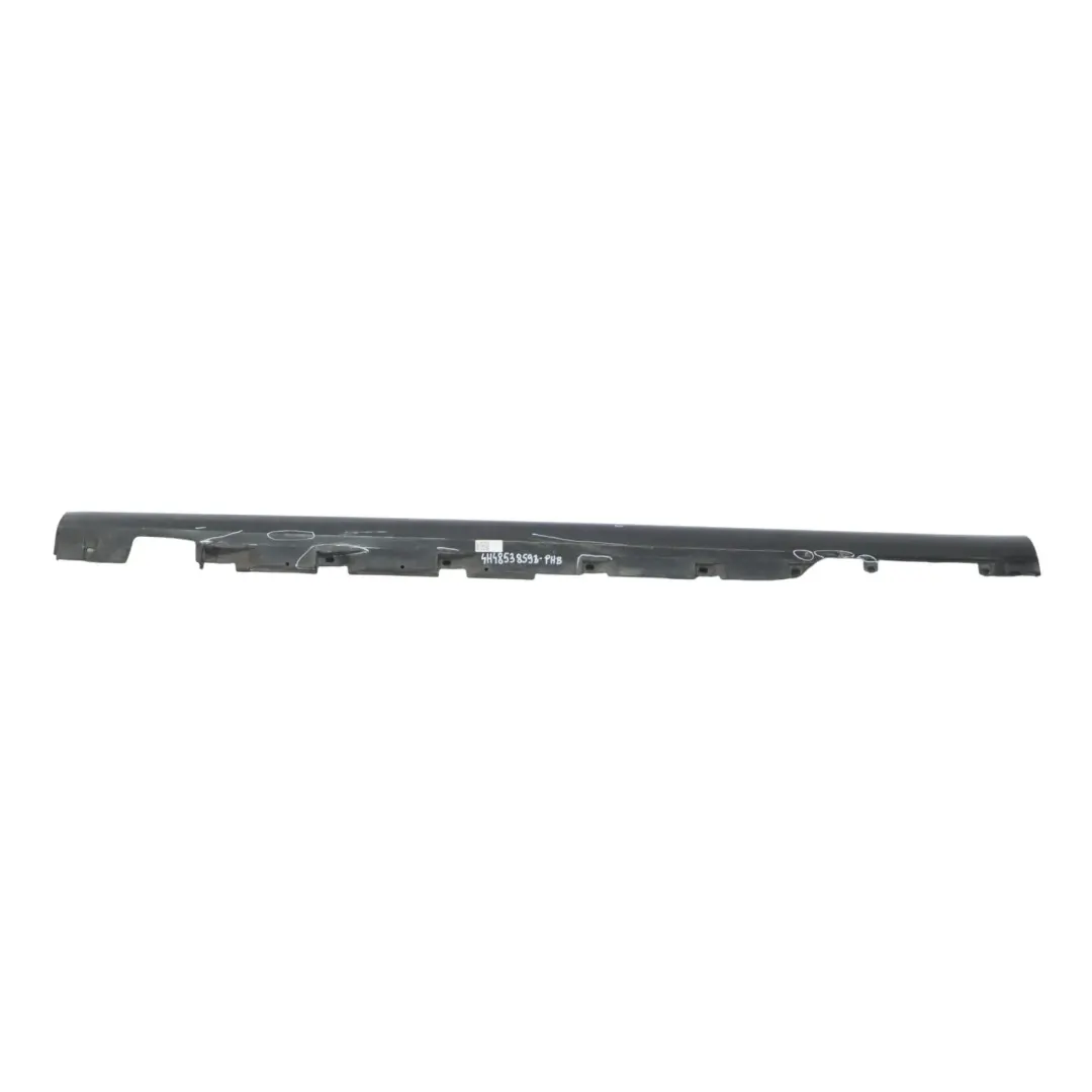 Audi A8 4H Seitenschweller links Türschwellerverkleidung Phantom Schwarz - Z9Y - SKU 4H4853859B-PHB - Teilenummer 4H4853859B