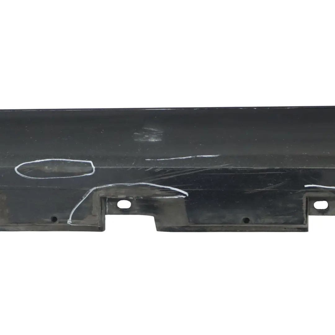 Audi A8 4H Seitenschweller links Türschwellerverkleidung Phantom Schwarz - Z9Y - SKU 4H4853859B-PHB - Teilenummer 4H4853859B