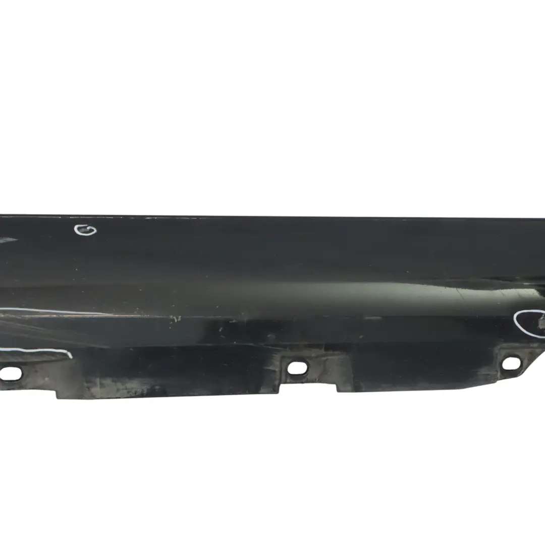 Audi A8 4H Seitenschweller links Türschwellerverkleidung Phantom Schwarz - Z9Y - SKU 4H4853859B-PHB - Teilenummer 4H4853859B