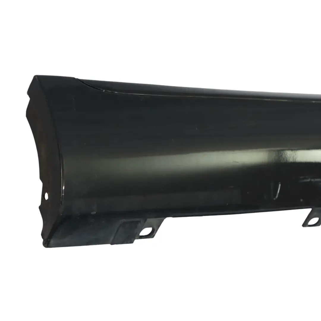 Audi A8 4H Jupe latérale droite Version longue Cache-seuil Phantom Black - Z9Y - SKU 4H4853860B-PHB - Numéro de pièce 4H4853860B
