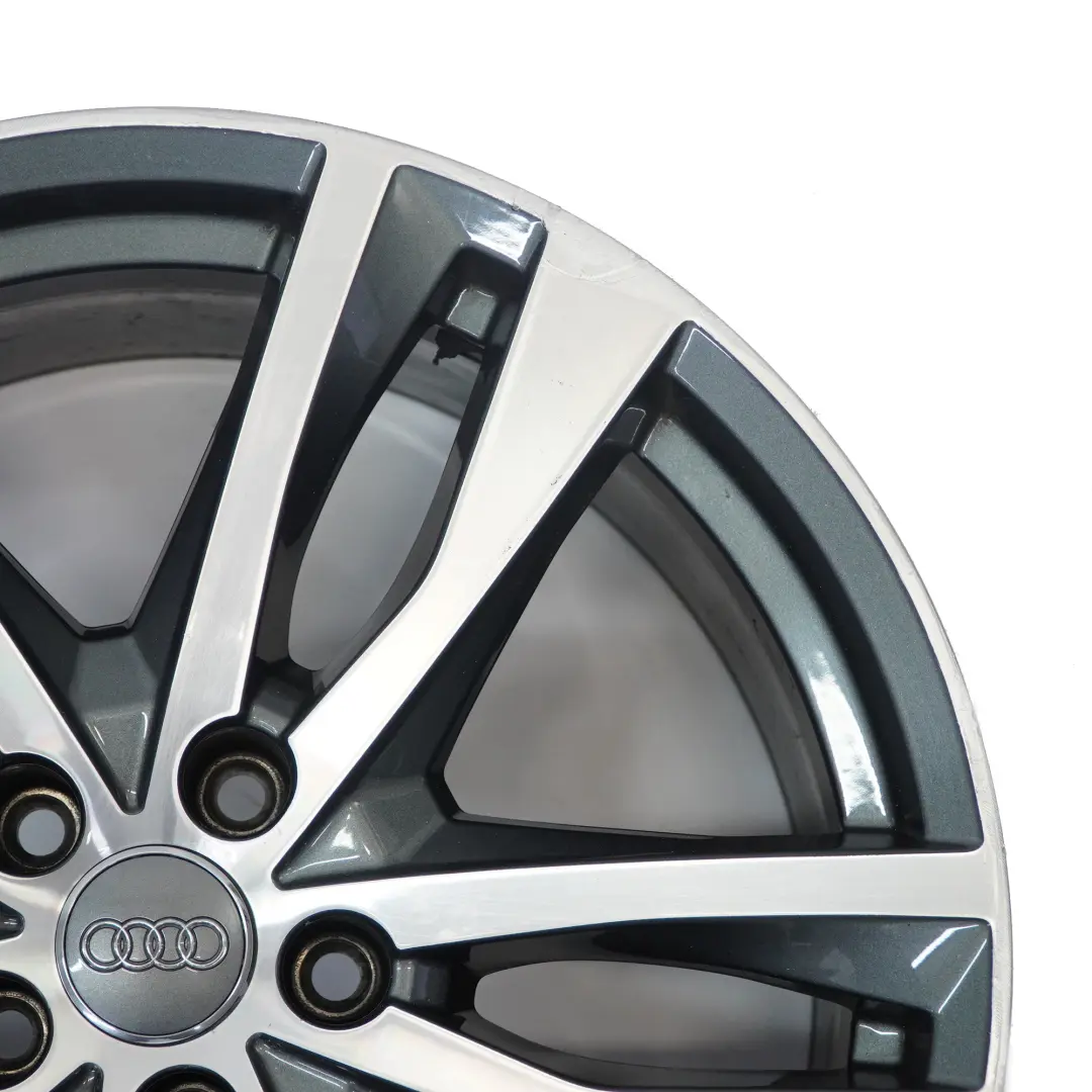 4K S-Line Wheel Alloy Rim 19" 8.5J ET:40 Star Spoke to Audi A6 C8 with Part number 4K0601025H Audi A6 C8 4K S-Line Wheel Alloy Rim 19" 8.5J ET:40 Star Spoke - SKU 4K0601025H-4 - Part number 4K0601025H