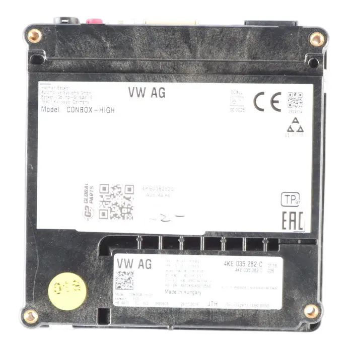 Audi A5 F5 Communication Telematics Emergency Control Module Unit ECU - SKU 4KE035282C - Part number 4KE035282C