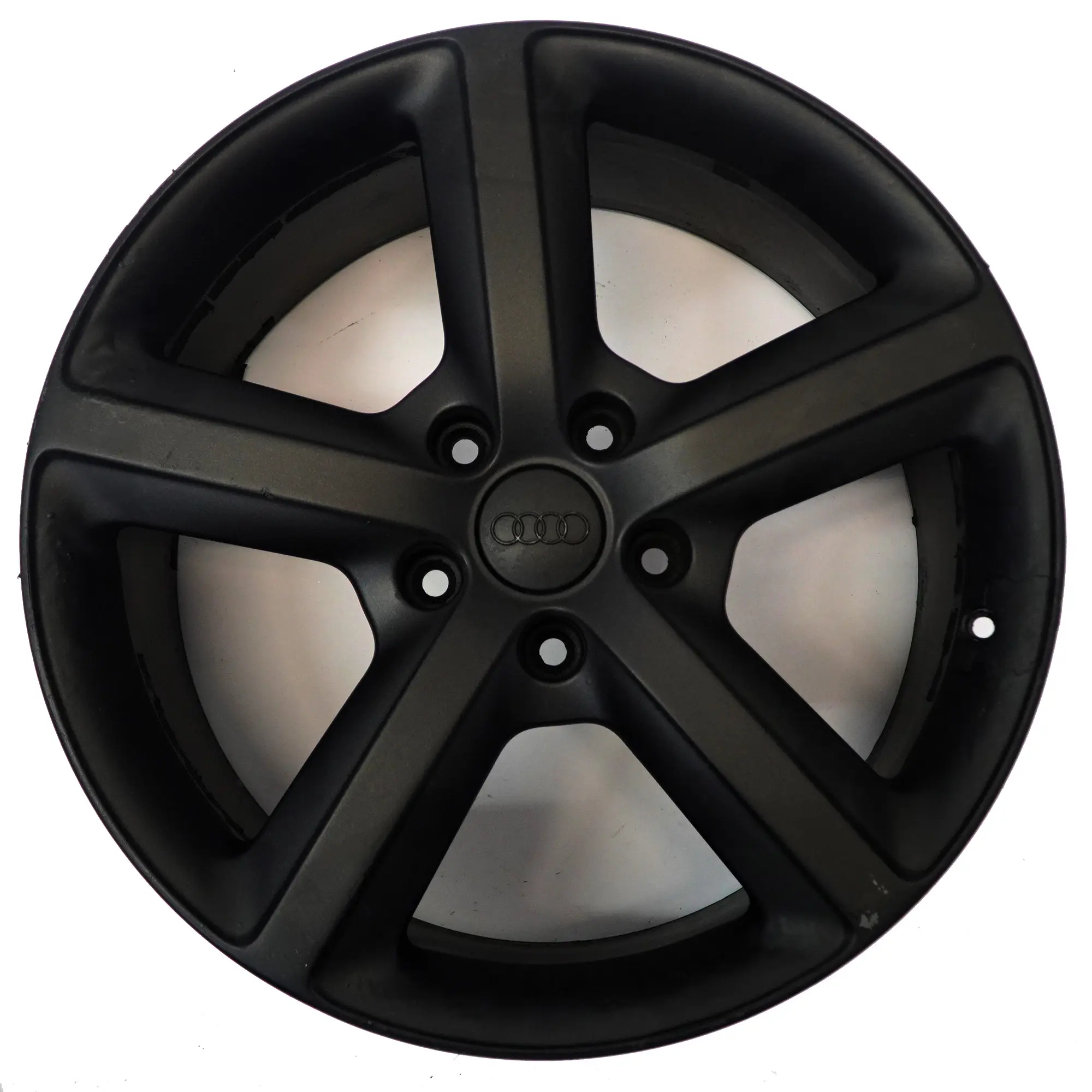 Cerchio In Lega Audi Q7 4L Nero 20" 9J ET:60 Raggi A Stella 4L0601025H