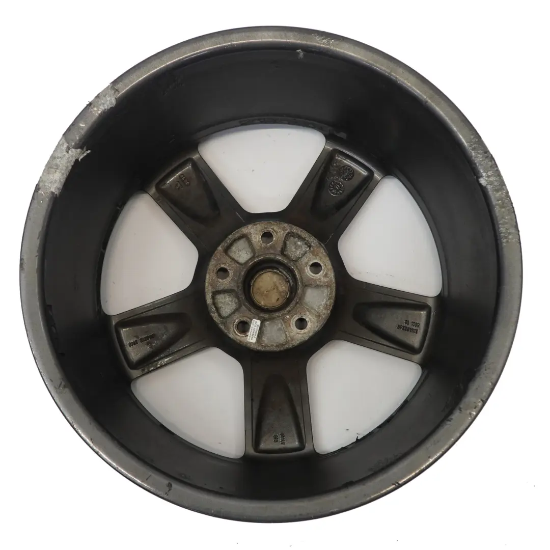  Cerchio In Lega Audi Q7 4L Nero 20" 9J ET:60 Raggi A Stella - SKU 4L0601025H-1 - Numero di parte 4L0601025H