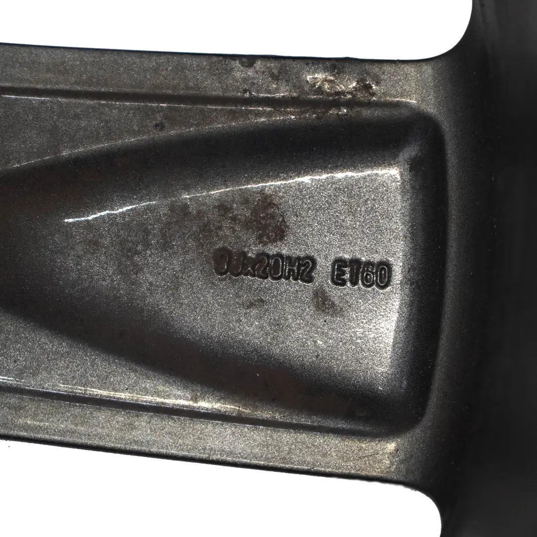 Audi Q7 4L Felga Aluminiowa Czarna 20" 9J ET:60 - SKU 4L0601025H-1 - Numer Części 4L0601025H