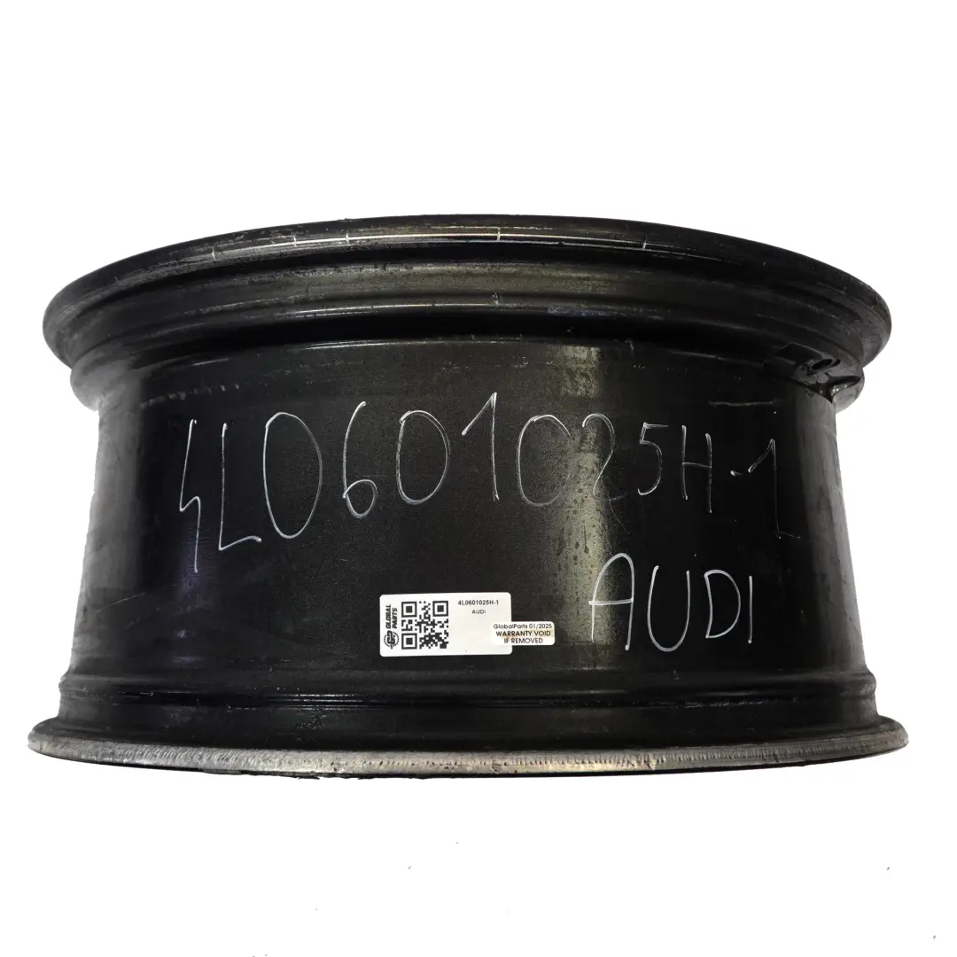  Cerchio In Lega Audi Q7 4L Nero 20" 9J ET:60 Raggi A Stella - SKU 4L0601025H-1 - Numero di parte 4L0601025H