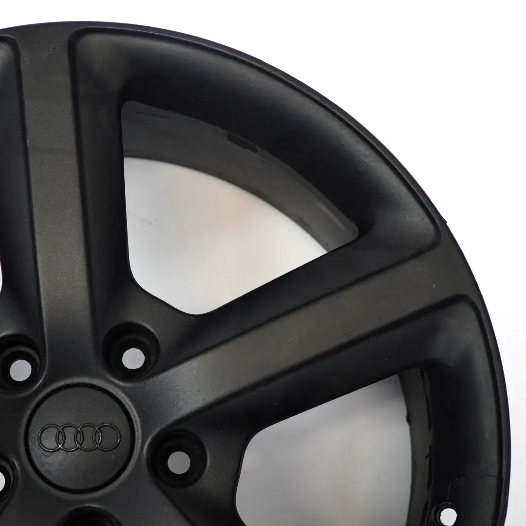 Audi Q7 4L Jante Alliage Noir 20" 9J ET:60 À Rayons En Étoile - SKU 4L0601025H-1 - Numéro de pièce 4L0601025H