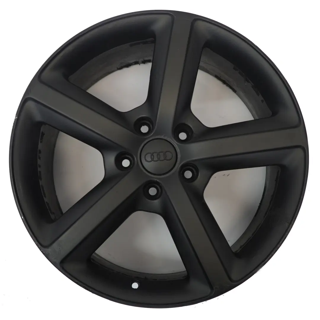 Audi Q7 4L Black Wheel Alloy Rim 20" 9J ET:60 Star Spoke - SKU 4L0601025H-2 - Part number 4L0601025H