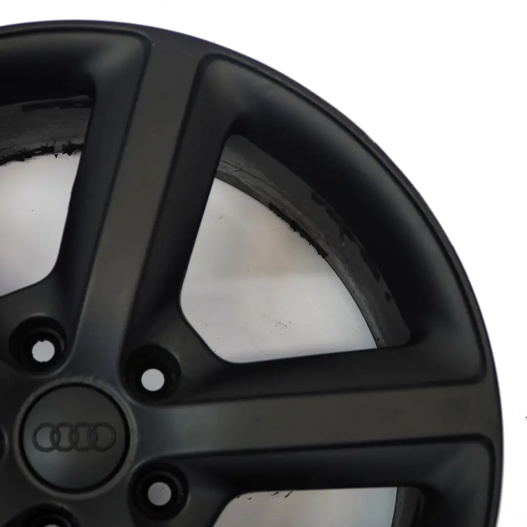 Audi Q7 4L Black Wheel Alloy Rim 20" 9J ET:60 Star Spoke - SKU 4L0601025H-2 - Part number 4L0601025H
